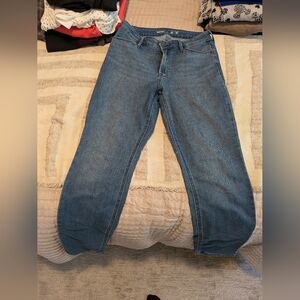 Old Navy Women's Straight Leg Blue Jeans